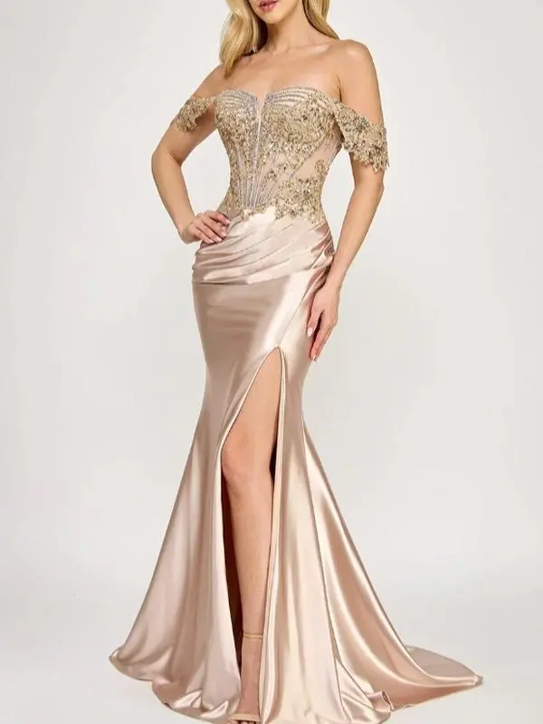 Champagne Marissa Dress