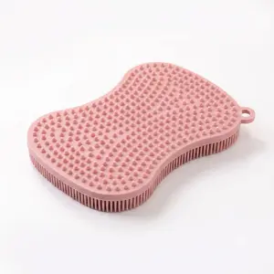 Silicone Dish Sponges, Multi-Purpose Household Sponge for Daily Cleaning (1pcs)