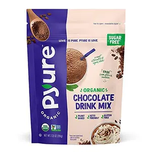 Pyure Organic Stevia Blend Granulated Sugar Substitute with Zero Calories & Carbs Keto, Diabetic & Vegan Friendly Sugary Taste Alternative USDA Organic, Non-GMO Good For Baking 12oz