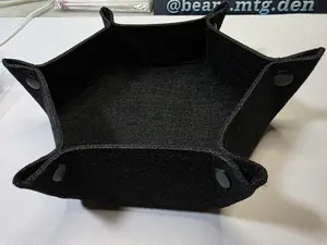 Foldable Plush Felt Rolling Tray