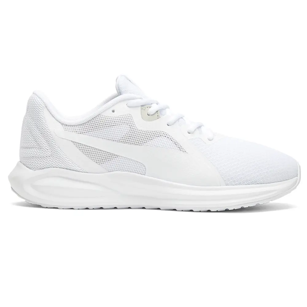 PUMA Womens Twitch Runner Running Sneakers Shoes - White