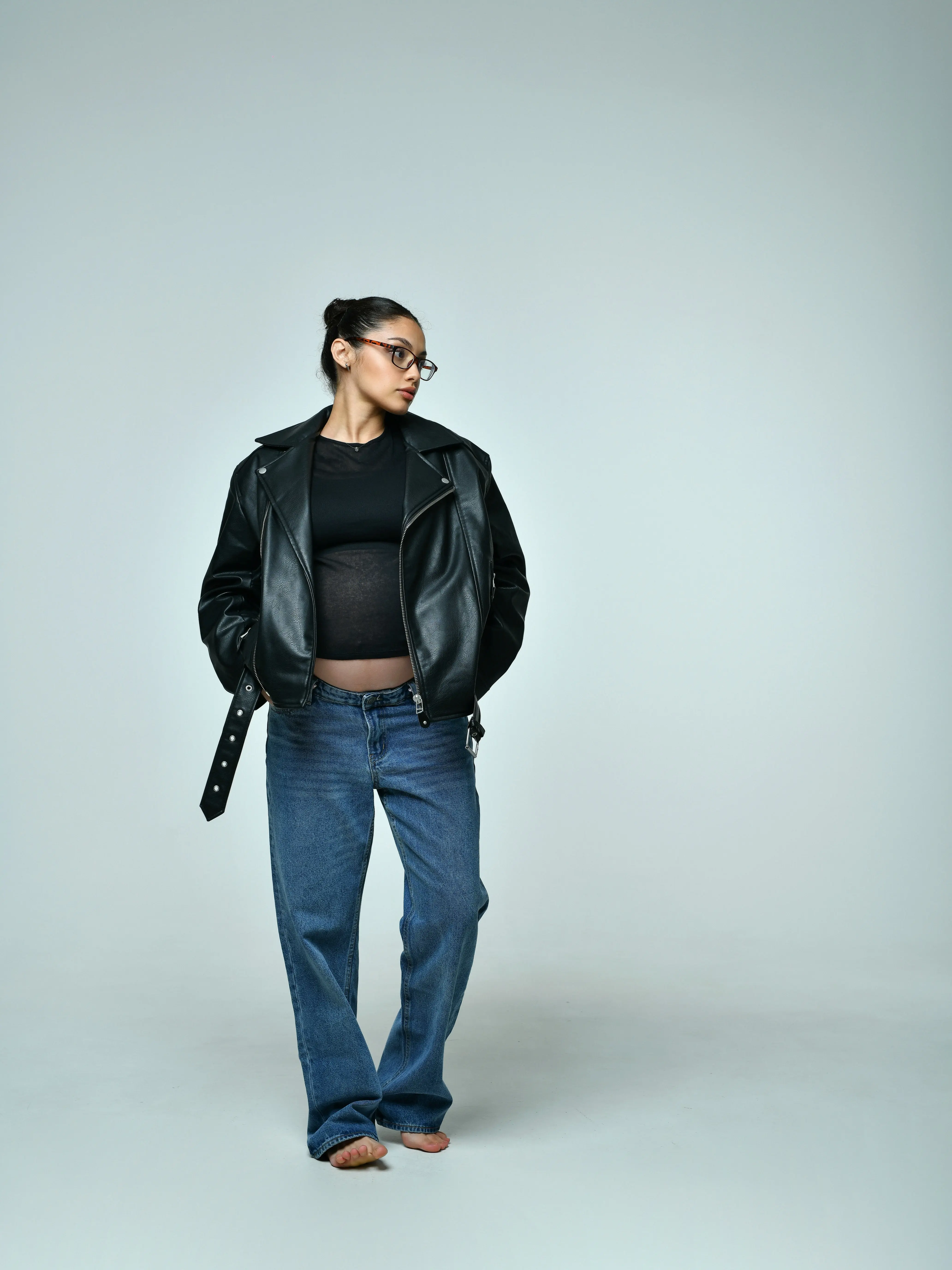 Bashga Maya Jeans - Baggy Maternity Denim