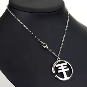 Rock Music Band Tokio Hotel Pendant Necklace for Women Men Stainless Steel Symbol Chain Jewelry