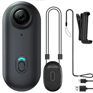 Mini Action Camera 1080P HD, Portable Sports Camera with 120° Wide Angle Lens, Pocket Body Camera for Outdoor Travel Vlog