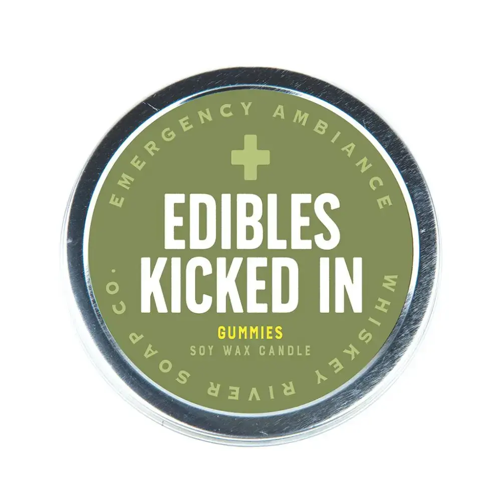 Edibles Kicked In Emergency Ambiance Travel Tin