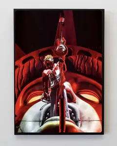 MGK Live Concert 2026 Poster, Machine Gun Kelly Tour Wall Art Print, Rock Rap Music Aesthetic Decor, Gift for MGK Fans