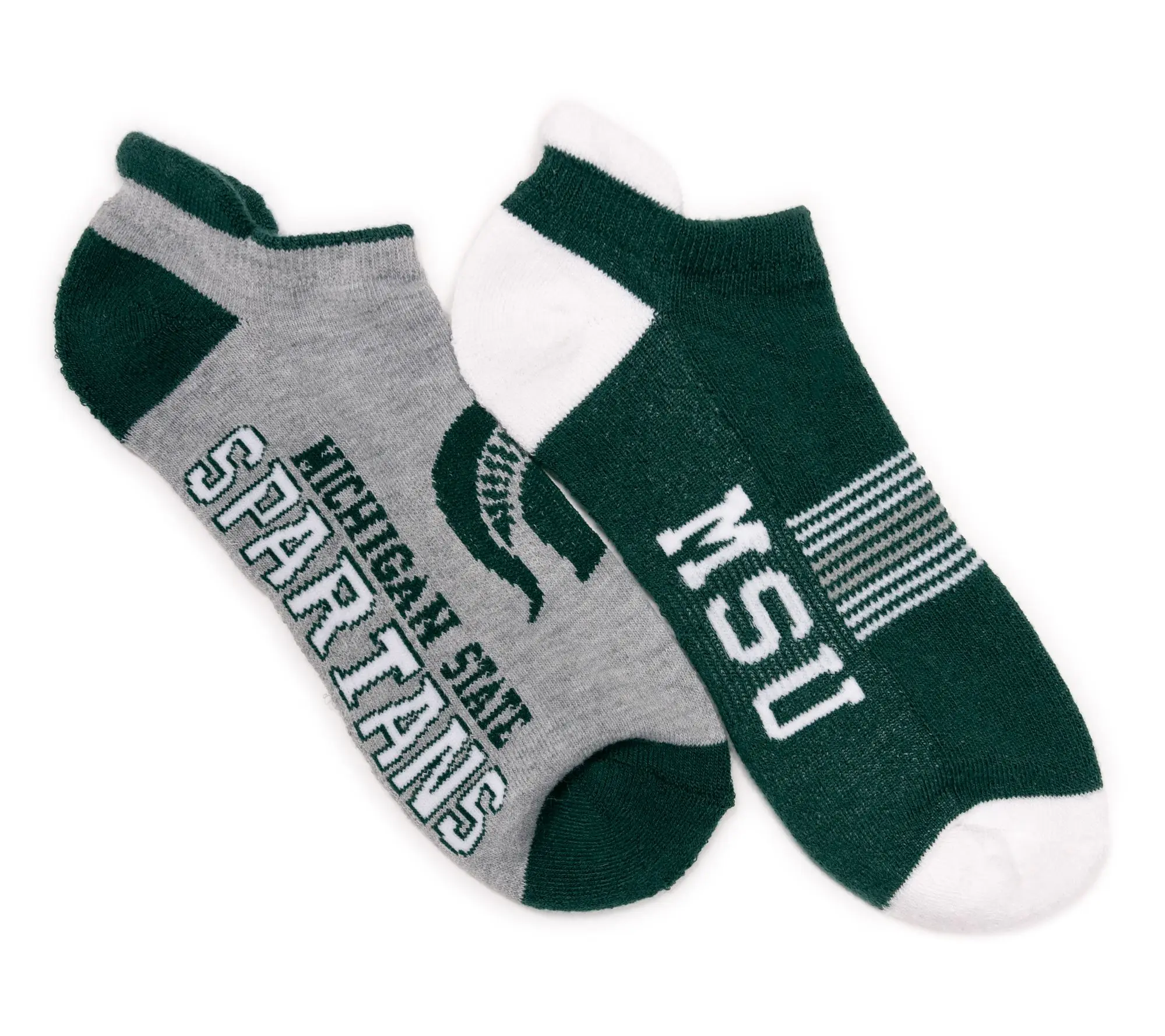 GameDay by MUK LUKS Game On! Unisex Set of 2 Ankle Socks