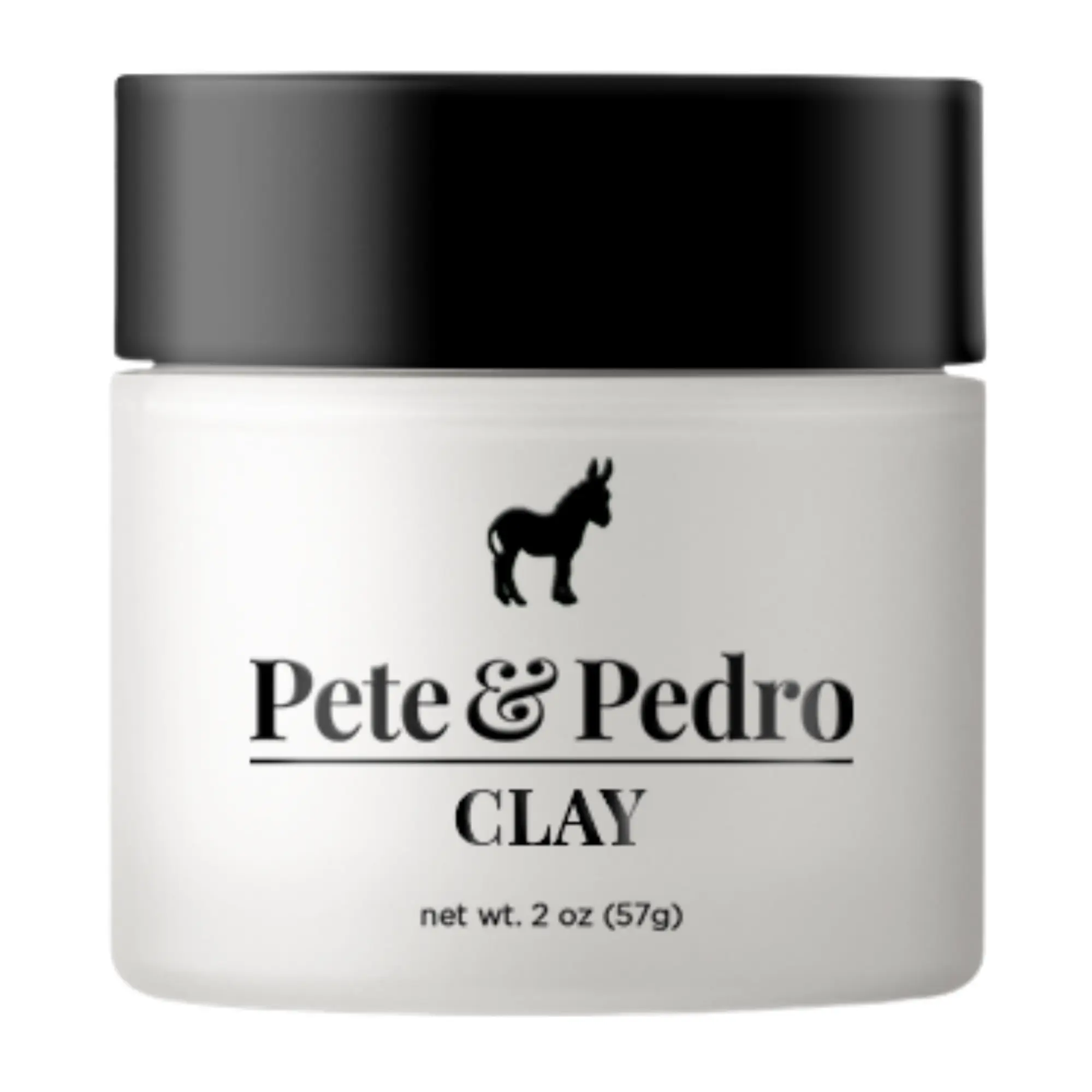 Hair Styling Clay - Medium Hold, Matte Finish, Low Shine Styling Clay For Men | Adds Volume, Thickness, & Fullness | Beeswax & Betonite | Ideal For Hairstyling Medium, Messy, Fine Thinning Hair Styles, 2 oz