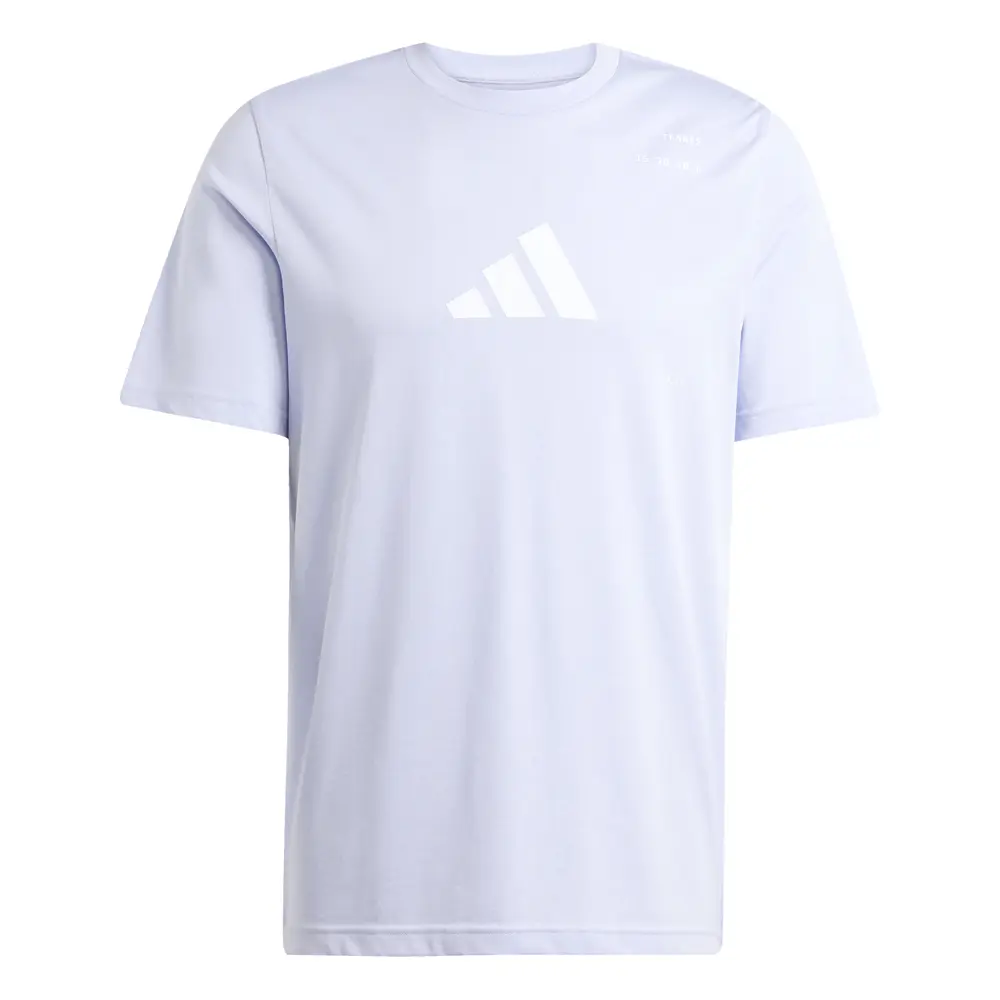 adidas Mens Aeroready Category Graphic Casual Tops Casual - Purple