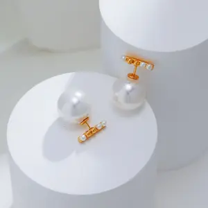Celestial Glow Pearl Studs