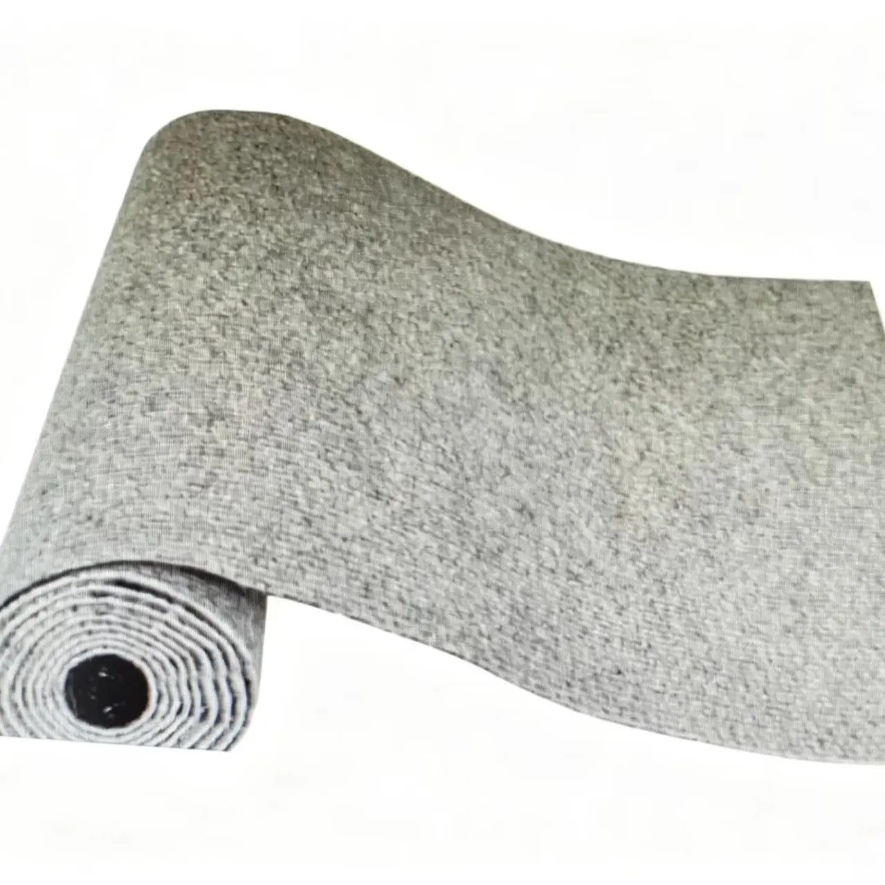 Grey Cat Scratch Natural Sisal Carpet Roll - Peel & Stick, Flexible, Lightweight Portable, Wear-Resistant Trimmable Furniture Guard Mat for Couch, Bedroom, Balcony (Roll Form)