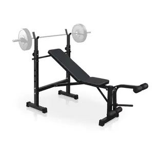 Olympic Adjustable Weight Bench Set,Bench Press With Squat Rack, Olympic Weight Bench for Home Gym, Workout Bench With Preacher Curl Pad and Leg Developer