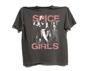 Spice Girls T-Shirt, 90s Pop Band Graphic Tee, Spice World Tour Shirt Unisex, Gift for Fans