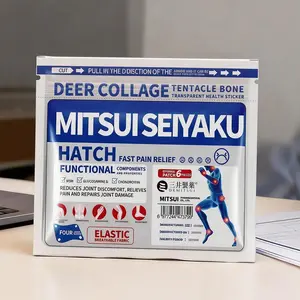DRMITSUI Seiyaku FARINFRARED BonePainPatch Thermal Patches 6 Patches Bag for Bone Pain Relief & Muscle Recovery Balm Therapeutic Healing Therapy Healthcare Wellness Treatment Maintain physical health