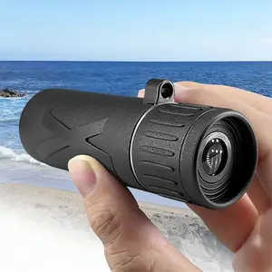 10x Handheld Monocular Telescope, Compact and Lightweight, Perfect for Outdoor Adventure, Camping, Concerts, Golfing