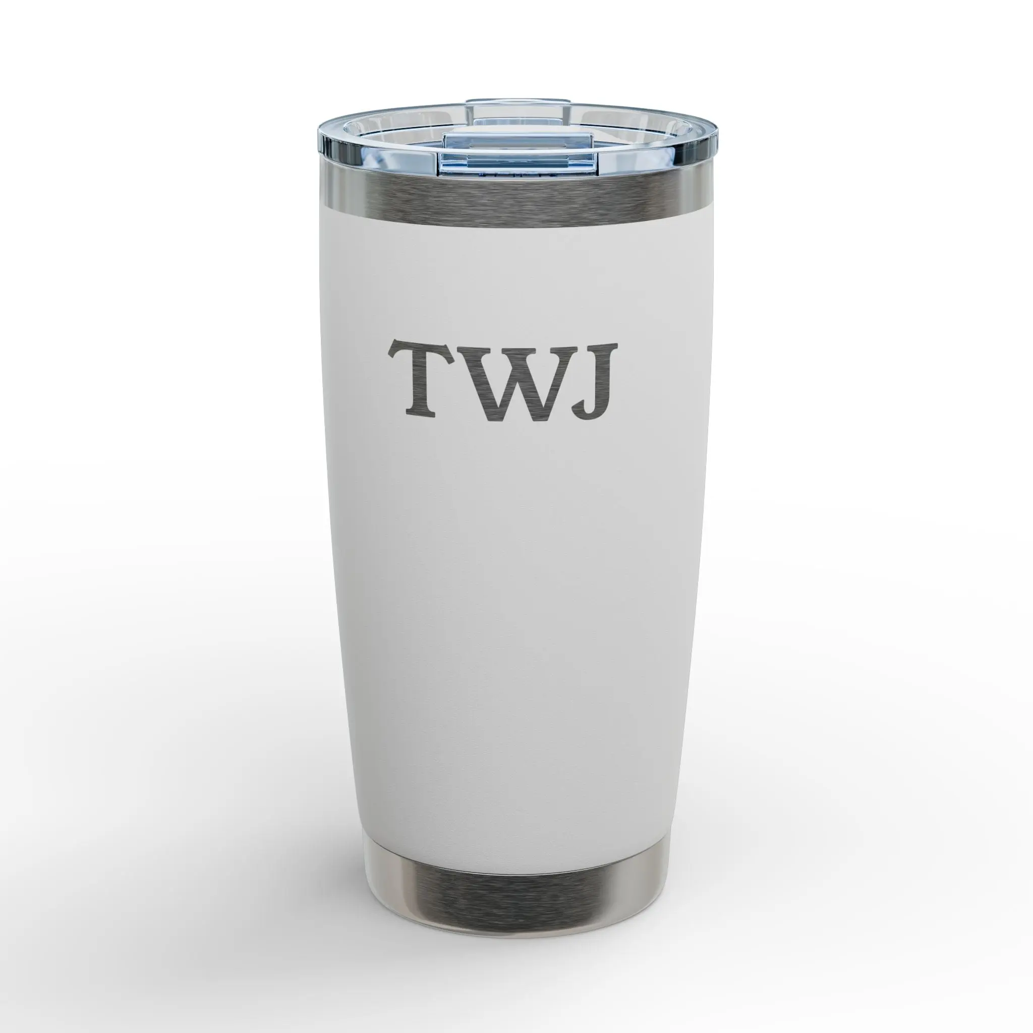 Engraved 20oz Riva Tumbler — Personalized Monogram Stainless Travel Cup