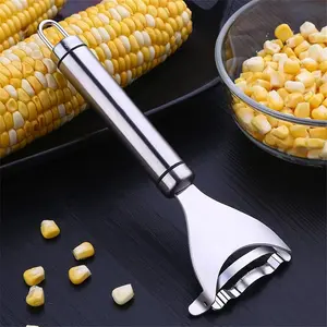 1pcs Stainless Steel Corn Slicer, Thresher, Corn Cob Peeler