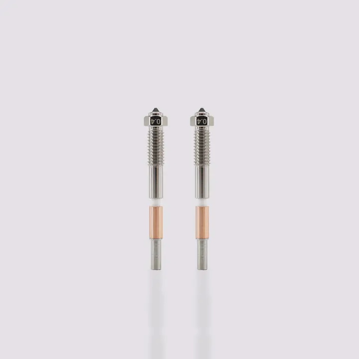 QIDI 3D Printer Nozzles Kit - 0.2-0.8mm Bimetal, Tungsten Carbide & Ceramic Nozzles with Precision, Thermal Isolation, Heat Resistance, High-Temp Wear Resistance for PLA, PA, PC, FDM 3D Printing Supplies, Abrasive & Industrial Materials