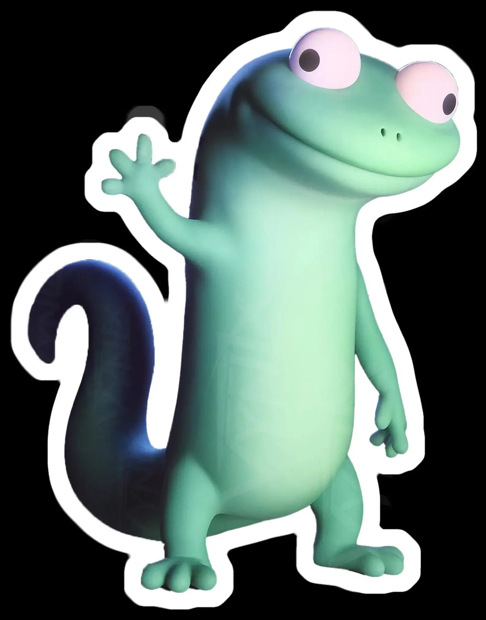 Lizard Lizard Lizard Meme Sticker Vinyl Decal – Funny Gecko Style Sticker -3 Pack-