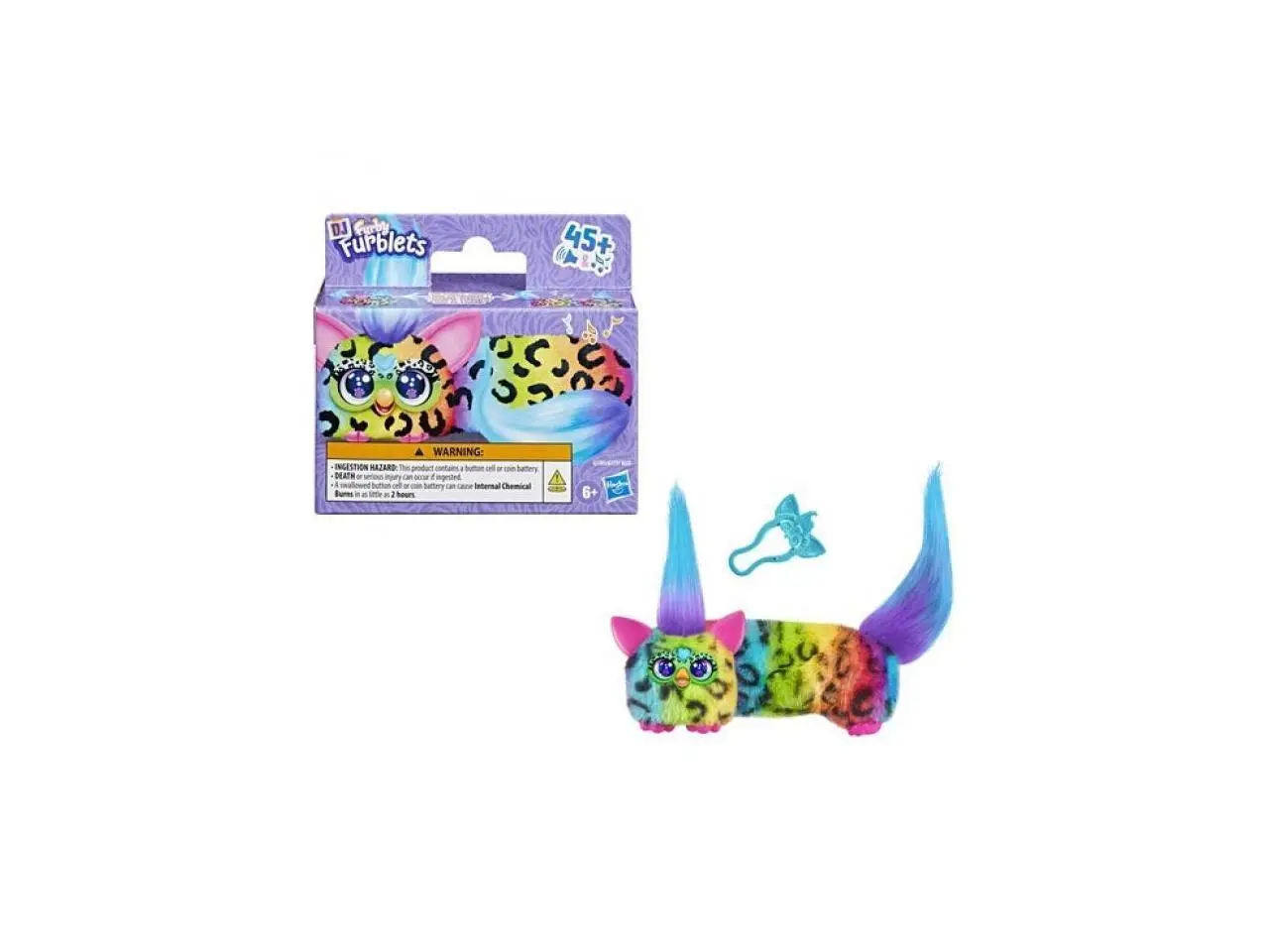 Furby DJ Furblets Rain-Bow-Kat