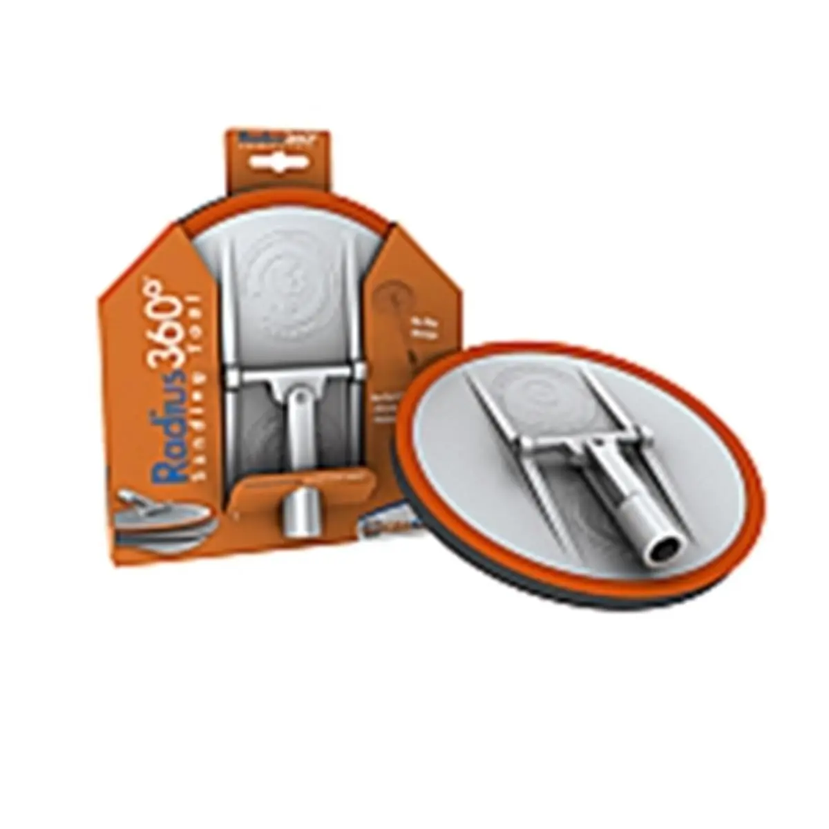 Full Circle Sanding Tool, 9 in. Radius 360 Die-Cast Head with Wide Pivots, Fits Standard 3/4" Threaded Poles, Fits Poles, No Flipping, No Scratching, Diameter - 9 In., Unique Mobility