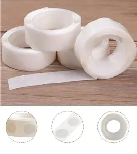Double-Sided Dot Glue Dots For Balloons, Transparent DIY Balloon Decor, Party/Wedding/Birthday Decoration, Non-Marking, Won't Damage Walls