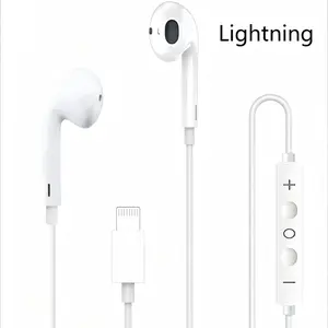 1/2Packs Wired Earbuds with Mic & Remote, In-Ear Headset for iOS Smartphones, Clear Call & Volume Control