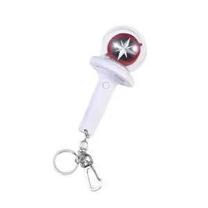 Mini LED Light Stick Keychain – Electronic Glow Bag Pendant, Idol Accessory, Party Gift