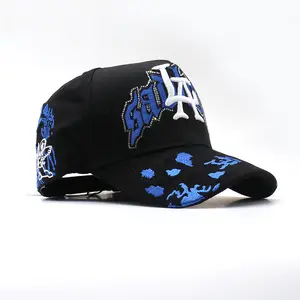 2026 DANDY HATS X SAD BOYZ Blue Angels Collab Black Snapback Cap DANLASAD BLK