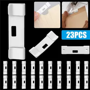 23Pcs Vertical Venetian Blind Repair Clip Vane Savers Window Replacement Slats