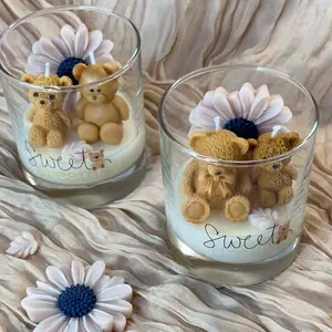 Teddy Bear Keepsake Candle