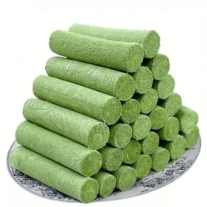 20 Count 4.23oz/120g Cat Grass Stick, Cat Treats for Hairball Support and Teeth Cleaning, Chicken Flavored Hairball Treats for Cats, Natural Freeze Dried Cat Grass Treats for Indoor Cats, Cat Grass for Cat