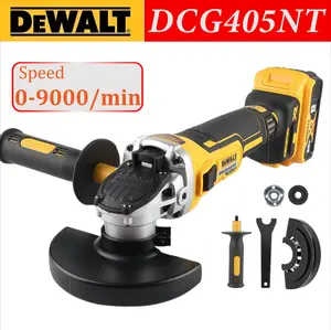 DEWALT DCG405NT 20V MAX Cordless Angle Grinder 125mm 9000RPM Brushless Metal Cutting Tool for Welding Grinding Construction