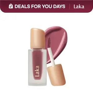 [Laka] Full-size Fruity Glam Tint — Glossy Lip Tint with a Lightweight, Non-Sticky Feel, Available in 99 Shades