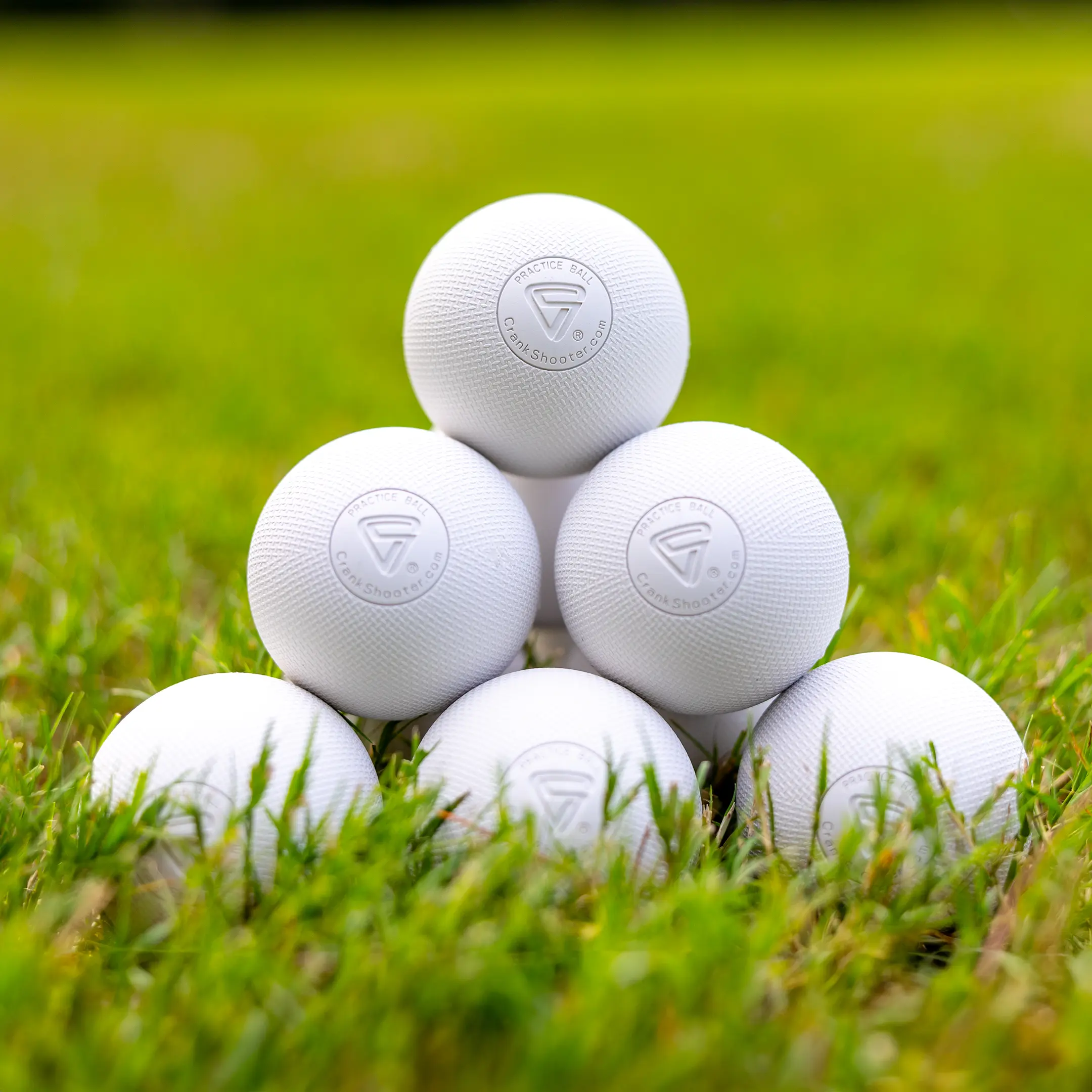 Crankshooter® TX Extreme Grip™ Textured Practice Lacrosse Balls, Not for Game Use (1 Dozen)