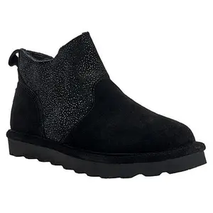 BEARPAW® Twila Casual Suede Short Boot with Rain & Stain Repellent