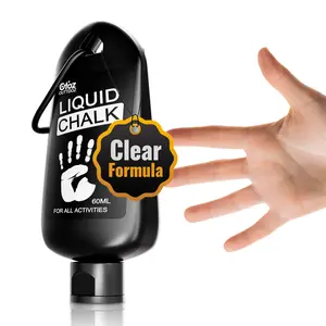 OUTTDOZ Clear Liquid Chalk - Dry Hands Non Sticky Grip Enhancer for Various Sports, Including Cheerleading Pole Dancing, Pickleball, Badminton