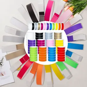 1200pcs Wrist Bands, Waterproof Tear Resistant Paper Hand Bands, Lightweight Easy To Use, Paper Wristbands For Events, ID Wrist Bands For Concerts Festivals Party