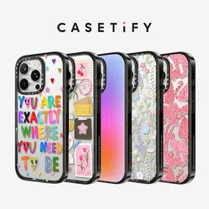 CASETiFY Impact Case for iPhone 16/15/14 Series [4X Military Grade Drop Tested / 8.2ft Drop Protection] - Black