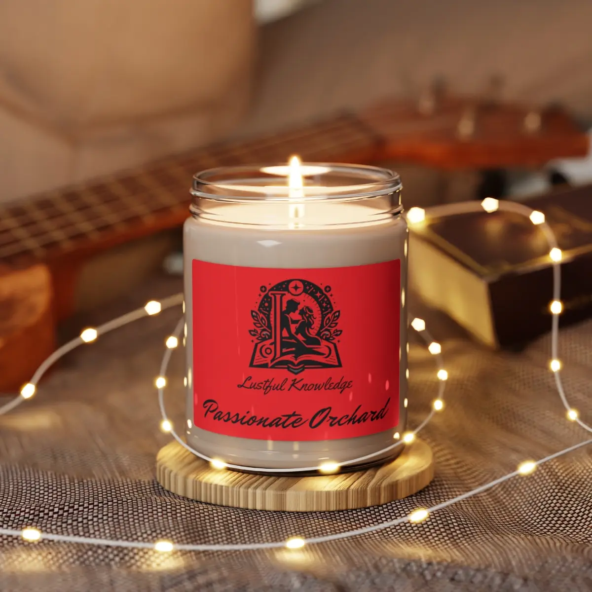 Passionate Orchard Scented Soy Candle, 9oz