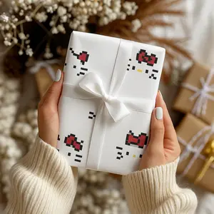 Original Kitty Gift Wrap with Adorable Bow Design for Festive Unisex Packaging LIMITED EDITION Edition Perfect for Holiday Occasions