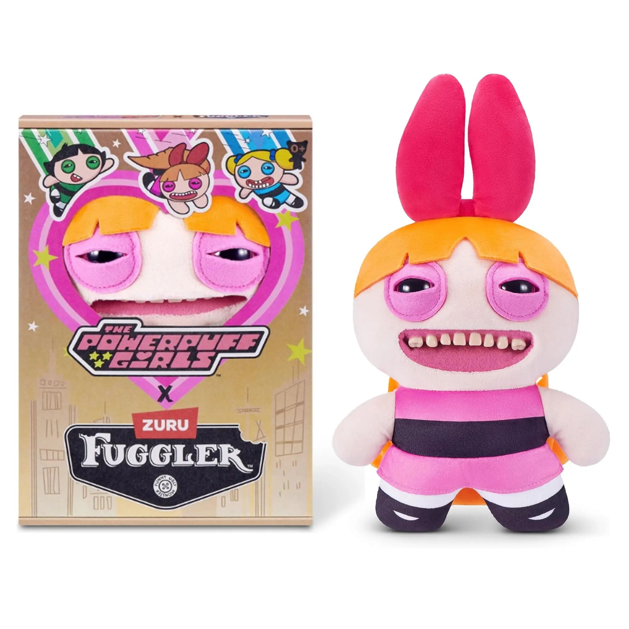 PowerPuff Girls x Fuggler 9 Inch Plush | Blossom