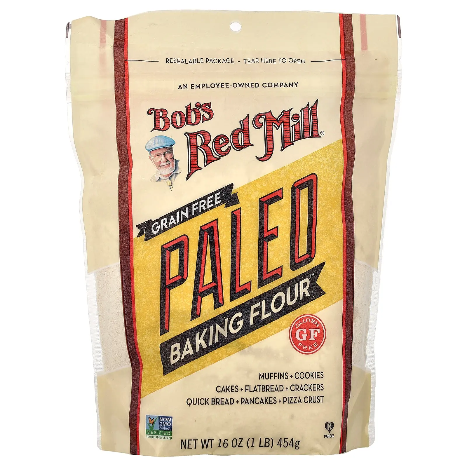 Bob's Red Mill Paleo Baking Flour, Grain Free, 16 oz (454 g)