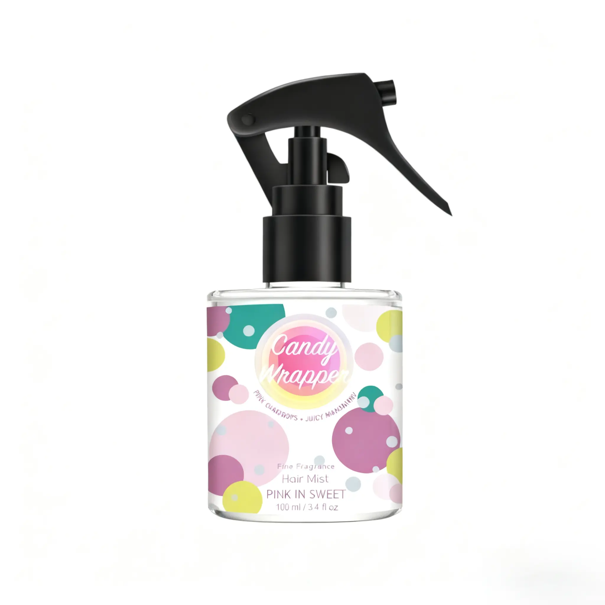 Scented Hair Mist for Soft and Shiny Hair, Long-Lasting Sweet Pink Fragrance, Refreshing Haircare Aroma, 100ml, Beauty Products