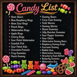 Bae Pop Gummy Candy Mix - Sweet Treats Chewy Variety of Flavors Snack Bonbon Delightful Addition to Your Snacks