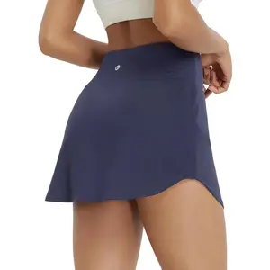 baleaf Women's Tennis Skirt Golf Skorts High Waisted with Shorts Pockets Athletic Running Casual Lounge Sports Workout jersey