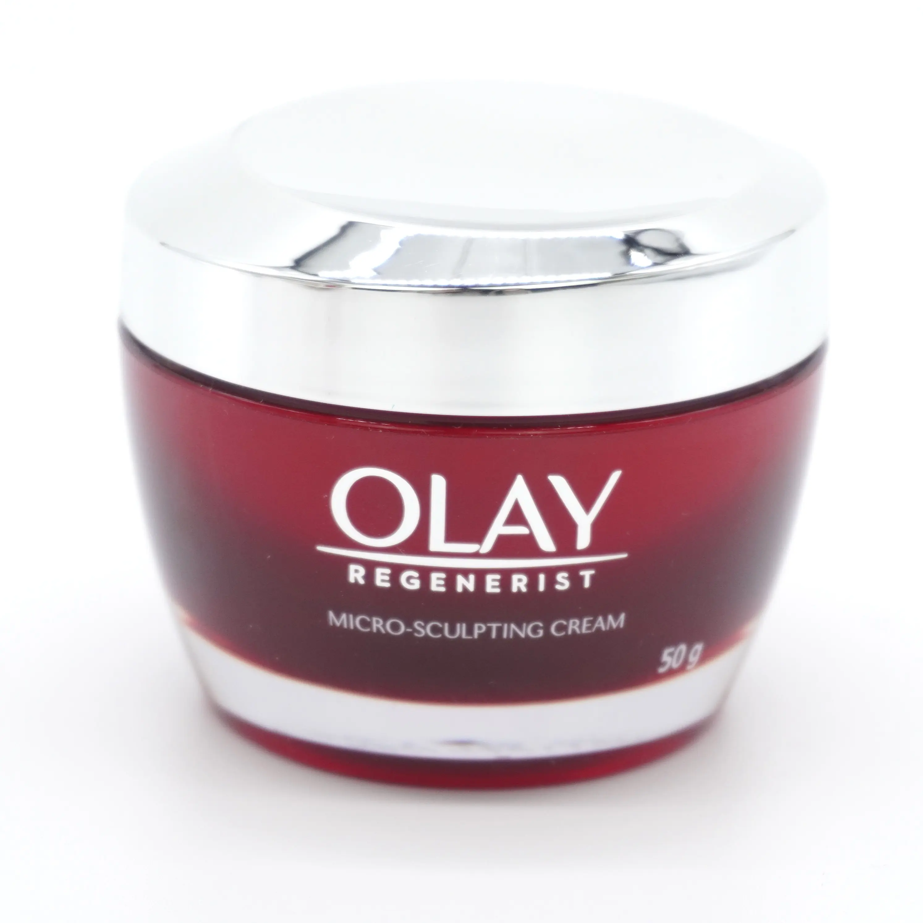 OLAY Regenerist Micro Sculpting Cream 50g Single Item - Anti-Aging, Hydrating Formula with Amino-Peptides Blend, Niacinamide, Hyaluronic Acid for Adults, All Skin Types; 24 Months Moisture Lock for Firm, Smooth Skin