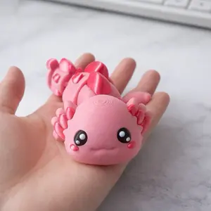 Articulated Axolotl Fidget Toy – Large