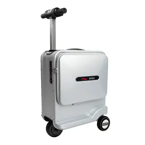 BEKE Smart Electric Luggage Rideable 20-inch With Electric Lifting Handles And Foot Pedals App Control