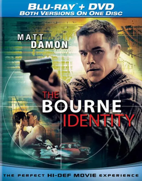 USED Book - The Bourne Identity (Blu-ray) - english
